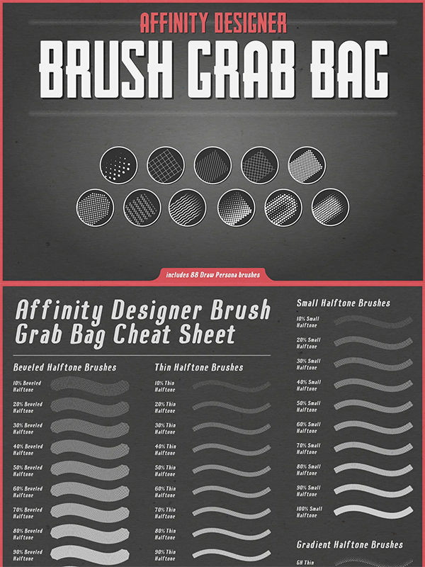 Affinity Designer Brush Grab Bag