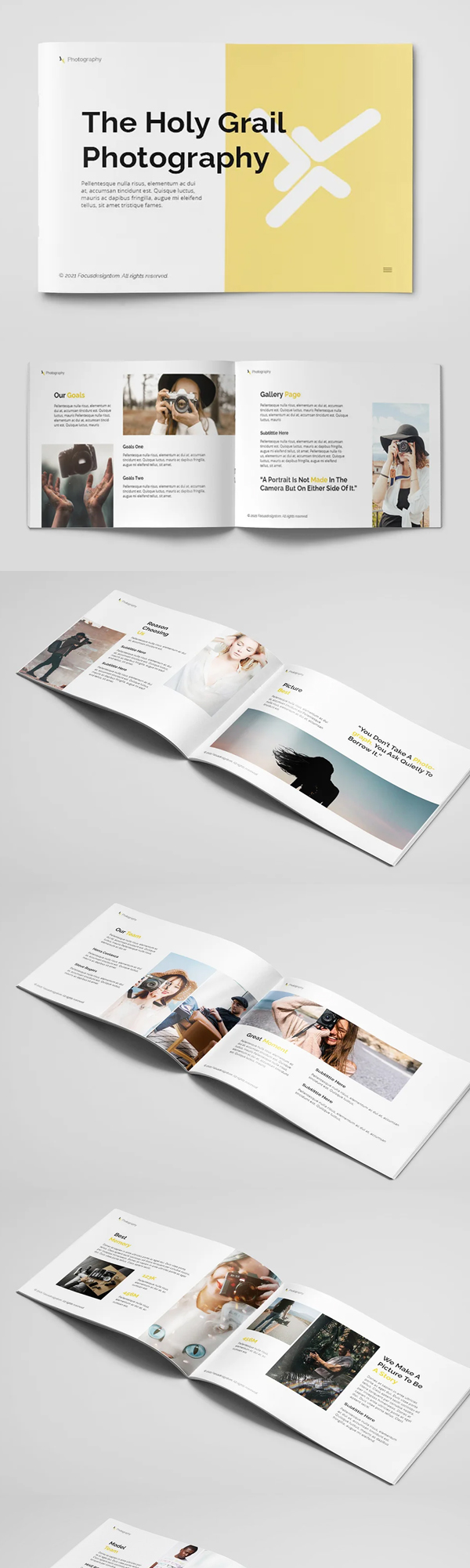 Photography Brochure A5 Template