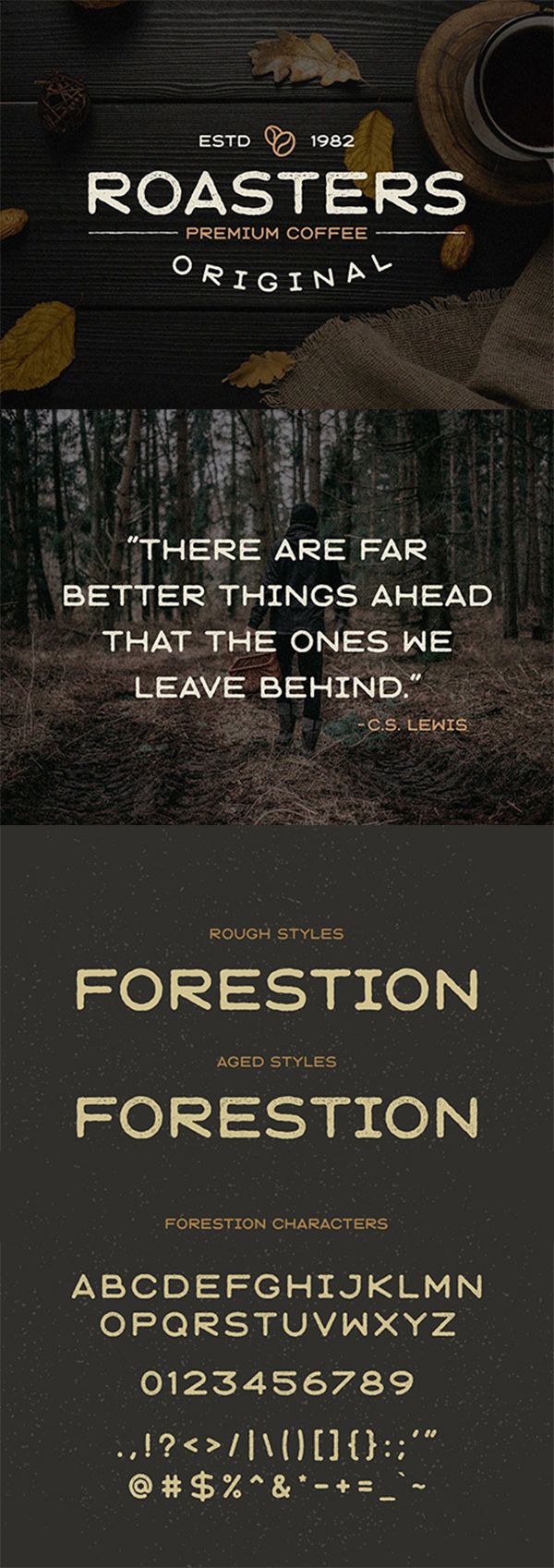 Forestion Display Font