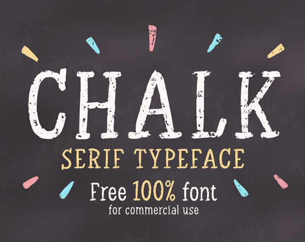 Chalk Serif Free Font Free Font
