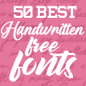 Post Thumbnail of 40 Best Free Handwritten Fonts for Designers