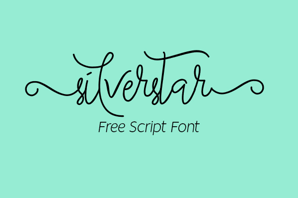 Silverstar Script Free Font