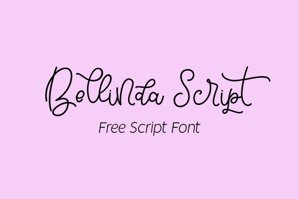Bellinda Script Free Font