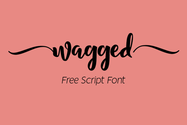Wagged Script Free Font