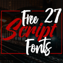Post thumbnail of 27 Best Free Script Fonts for Designers