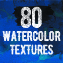 Post Thumbnail of 80 Free Watercolor Textures