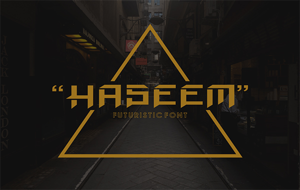 Haseem Futuristic Free Font