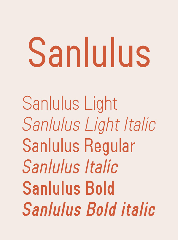 Sanlulus Free Logo Font