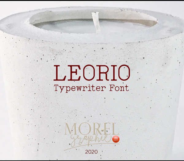 Leorio Free Logo Font