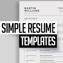 Post Thumbnail of Resume Templates: 25+ Best Simple, Clean CV / Resumes