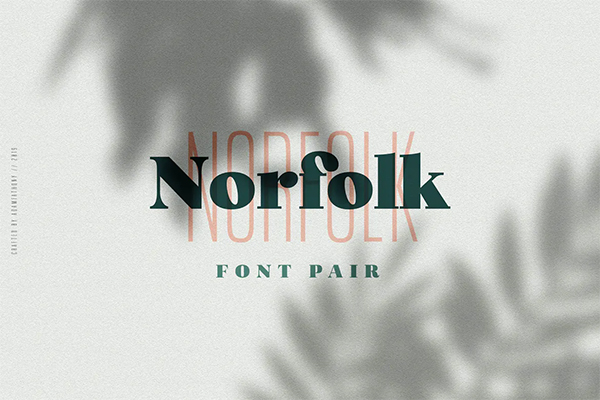 Norfolk Free Logo Font