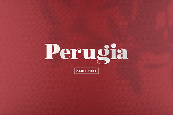 Perugia Free Logo Font