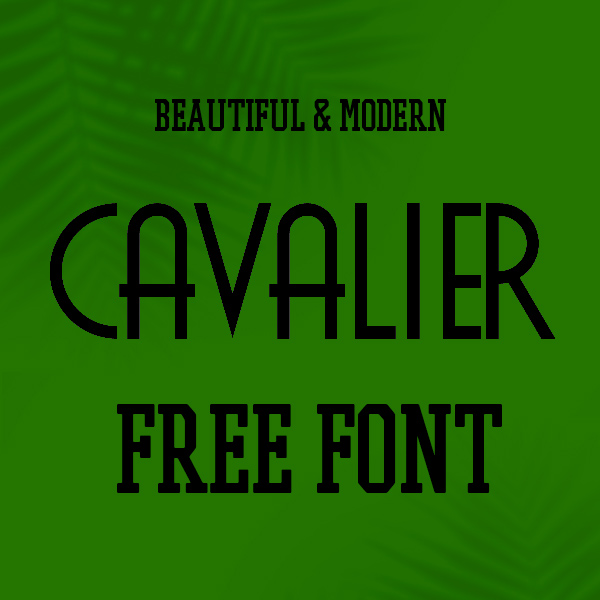 Cavalier Free Font