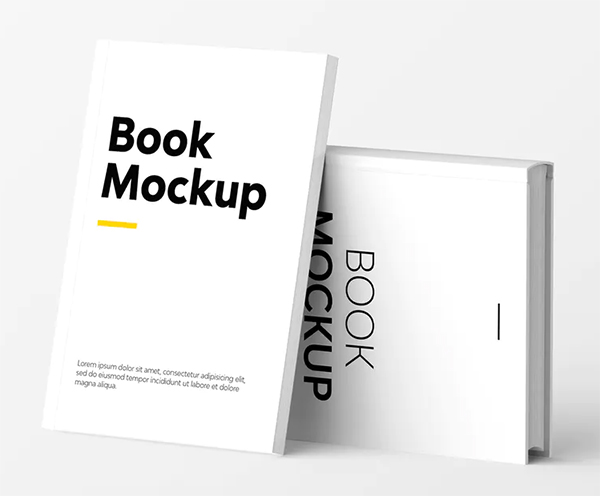 Simple Clean Book Mockup