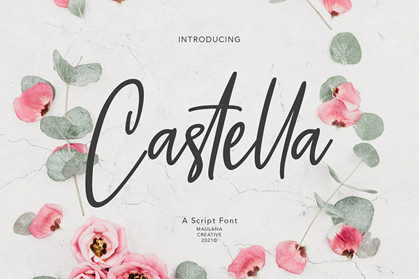 Castella Script Font