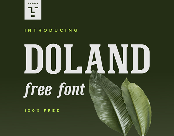Doland Free Font