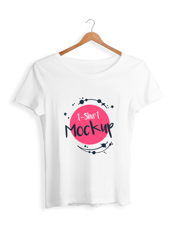 Free Girls T-Shirt PSD Mockups