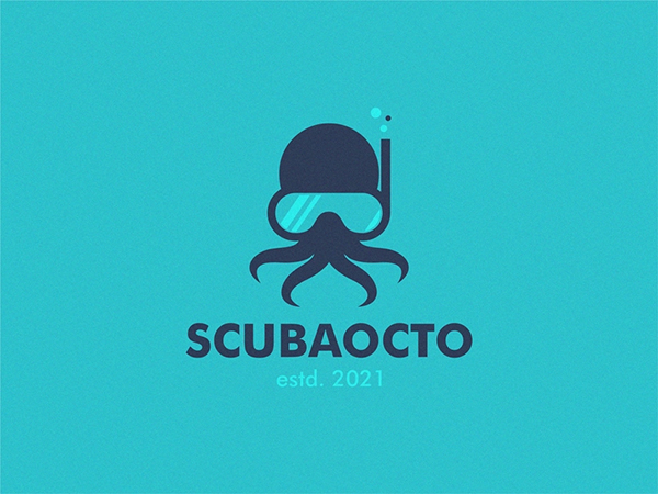 ScubaOcto Logo Design