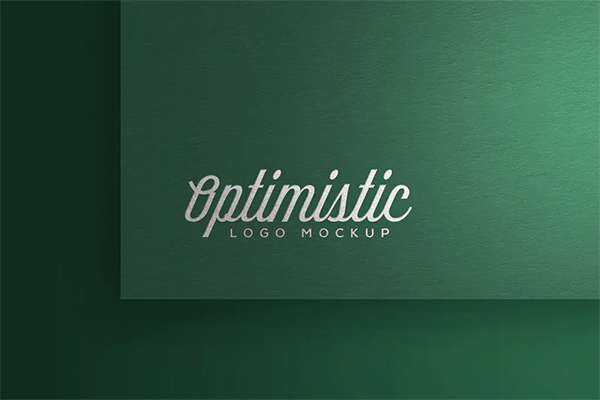 Optimistic Logo Mockup