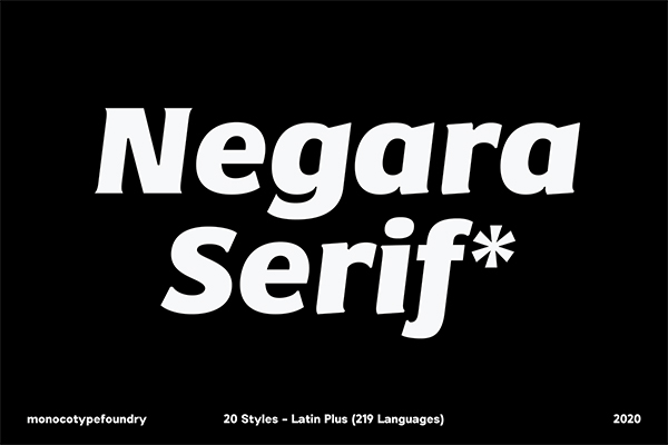 Negara Serif Free Font