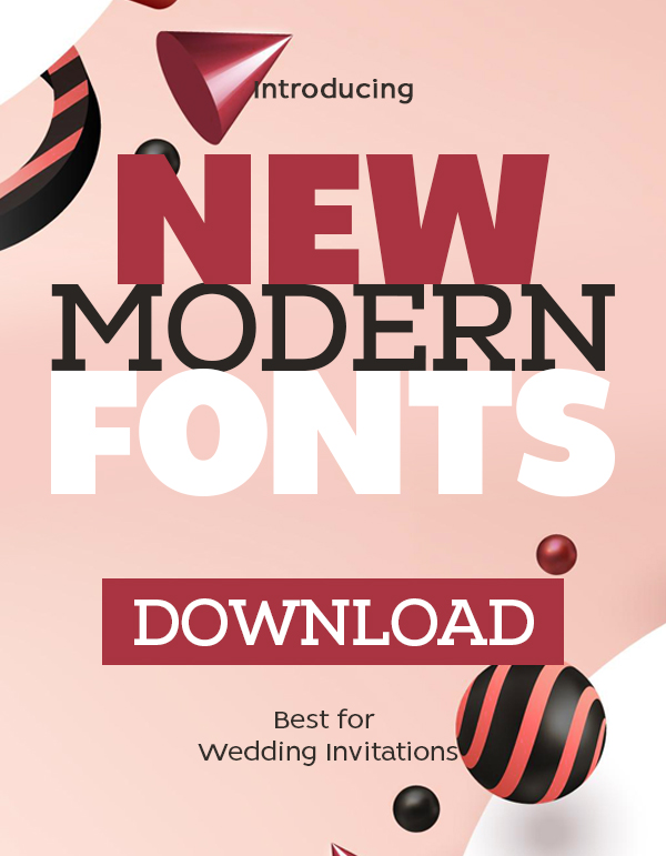 23 New Modern Fonts For Designers