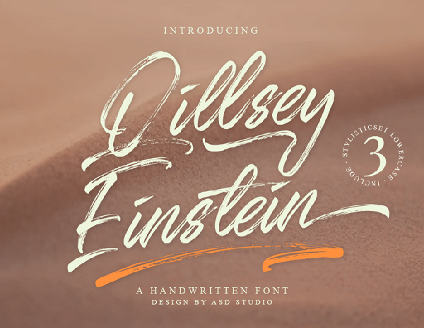 Qillsey Einstein Free Font