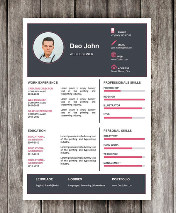 30+ Free Resume Templates in Google Docs That Will Make Your Life
