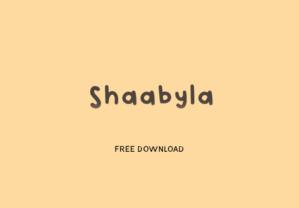 Shaabyla Free Font