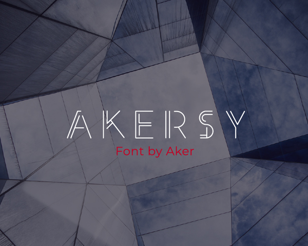 Akersy Free Font