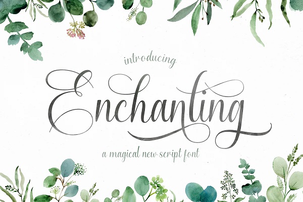 Enchanting Script Font