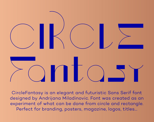 CircleFantasy Free Font