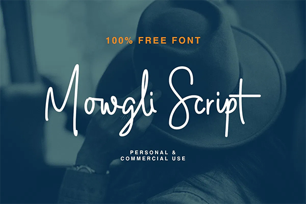 Mowgli Script Logo Font Free Logo Font