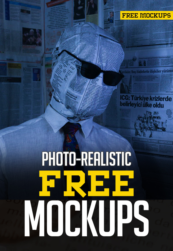 Free Mockups: 45+ Photoshop Mockup Templates