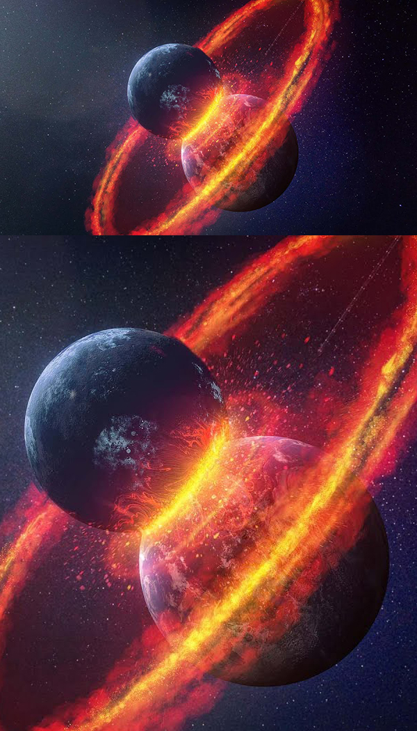 How to Create Clash of the Planets Manipulation in Photoshop tutorial