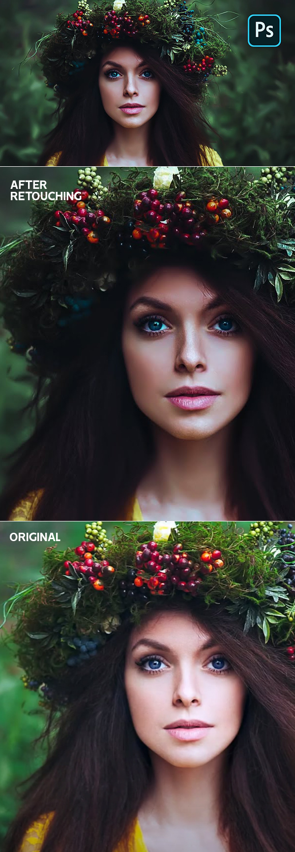 How to Create Artistic Cinematic Teal Color Tone Photo Effect in Photoshop Tutorial 