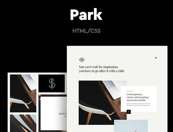 Park - Creative Portfolio HTML Template