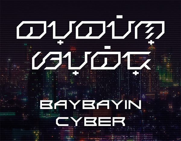 Baybayin Cyber Free Font