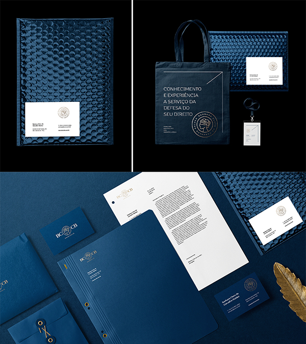 Advocacia | Brand Identity Stationery Design
