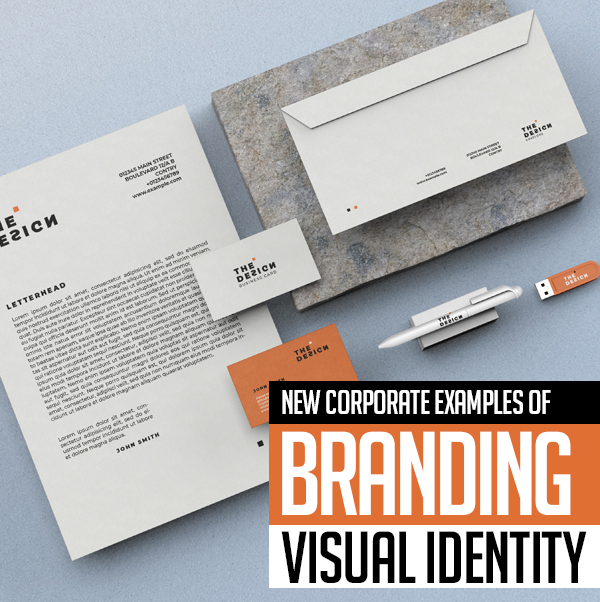 25+ Creative Branding, Visual Identity and Logo Design Examples