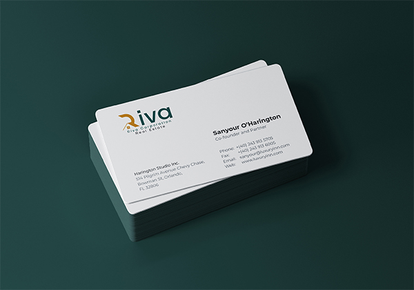 Brand Riva Business Card Design