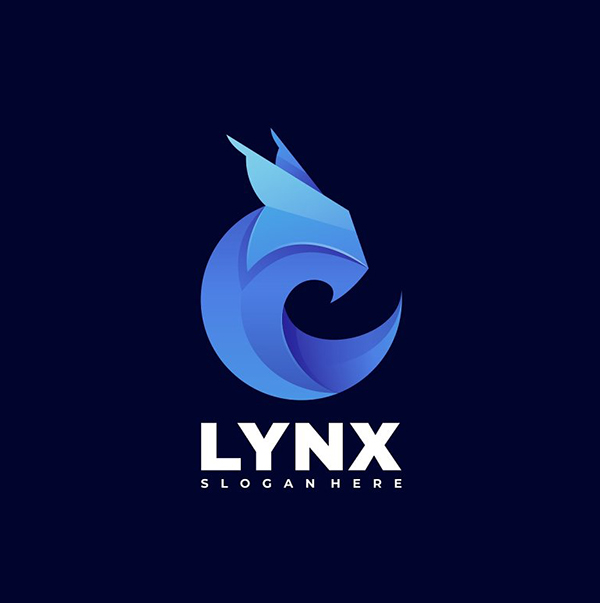 Lynx Gradient Colorful Logo Template