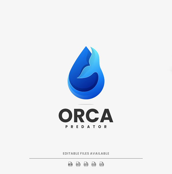 Orca Gradient Logo