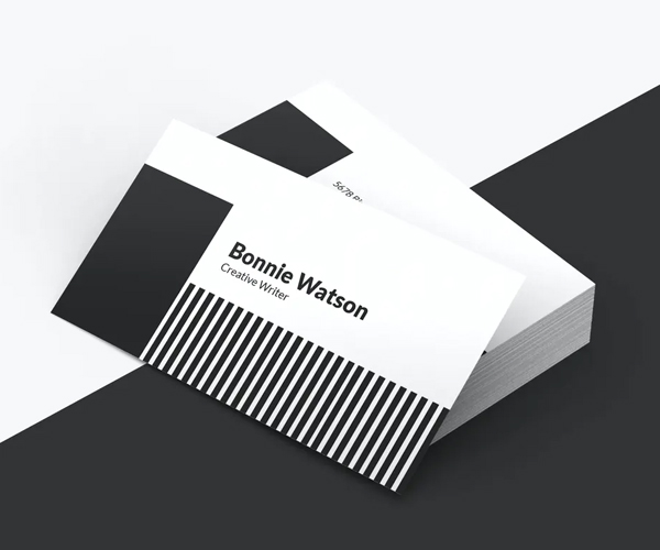 Creative Writer Business Card Design
