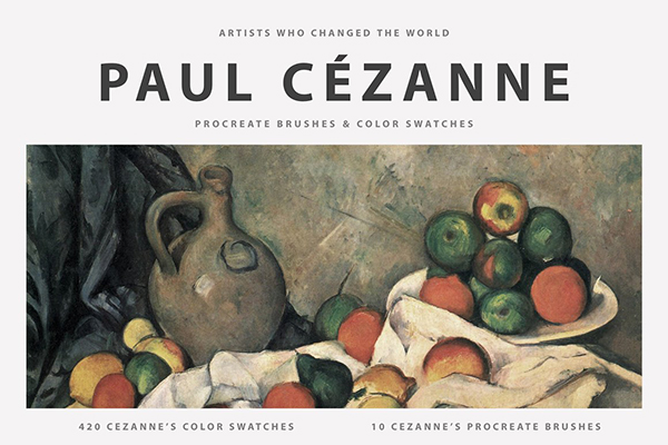 Cezanne's Art Procreate Brushes