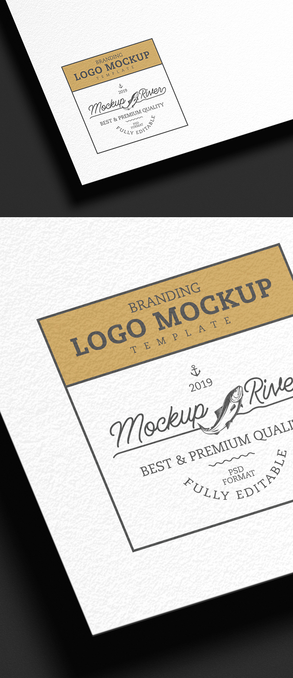 Free Branding Logo Mockup Template