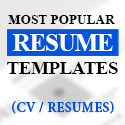 Post thumbnail of Most Popular Resume Templates (30 Best Resumes)