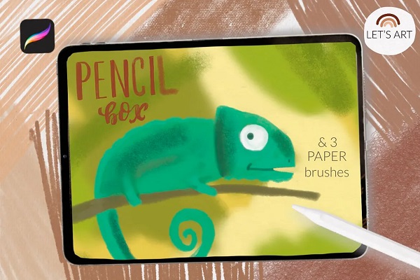 Procreate pencil case for iPad