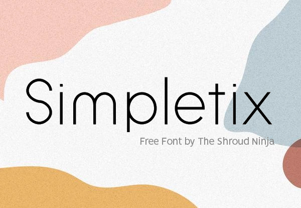 Simpletix Free Font