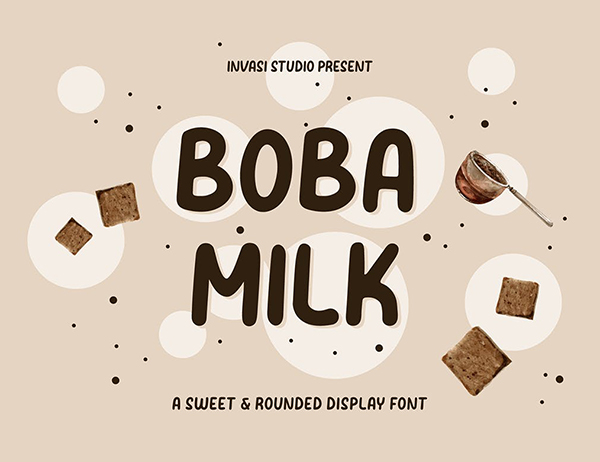 Boba Milk - Sweet & Rounded