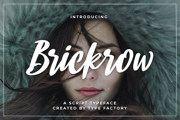 Brickrow Script Typeface
